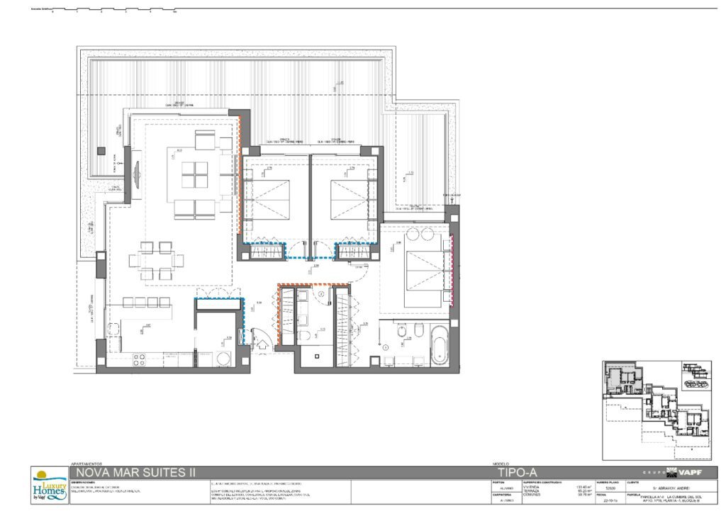 Cumbre del Sol modern luxury apartment with spectacular panoramic views of the sea and cliffs. 56
