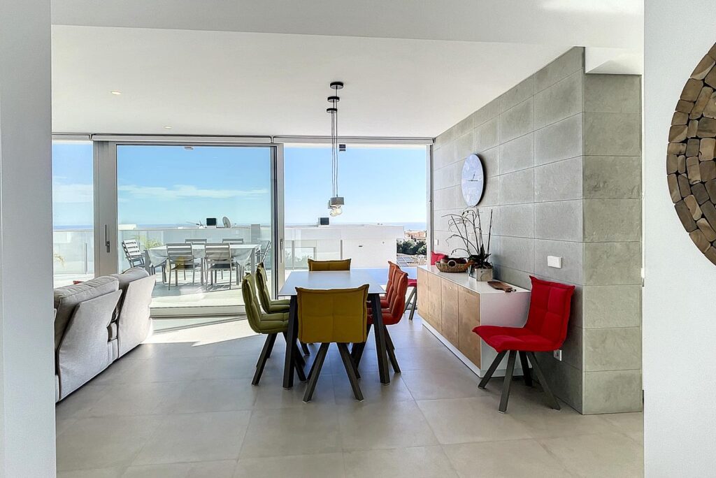 Modern villa with sea views and private pool 2