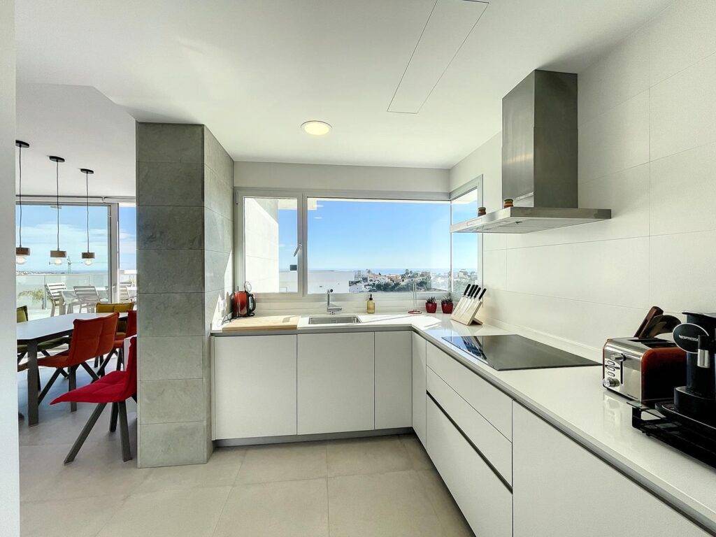 Modern villa with sea views and private pool 9