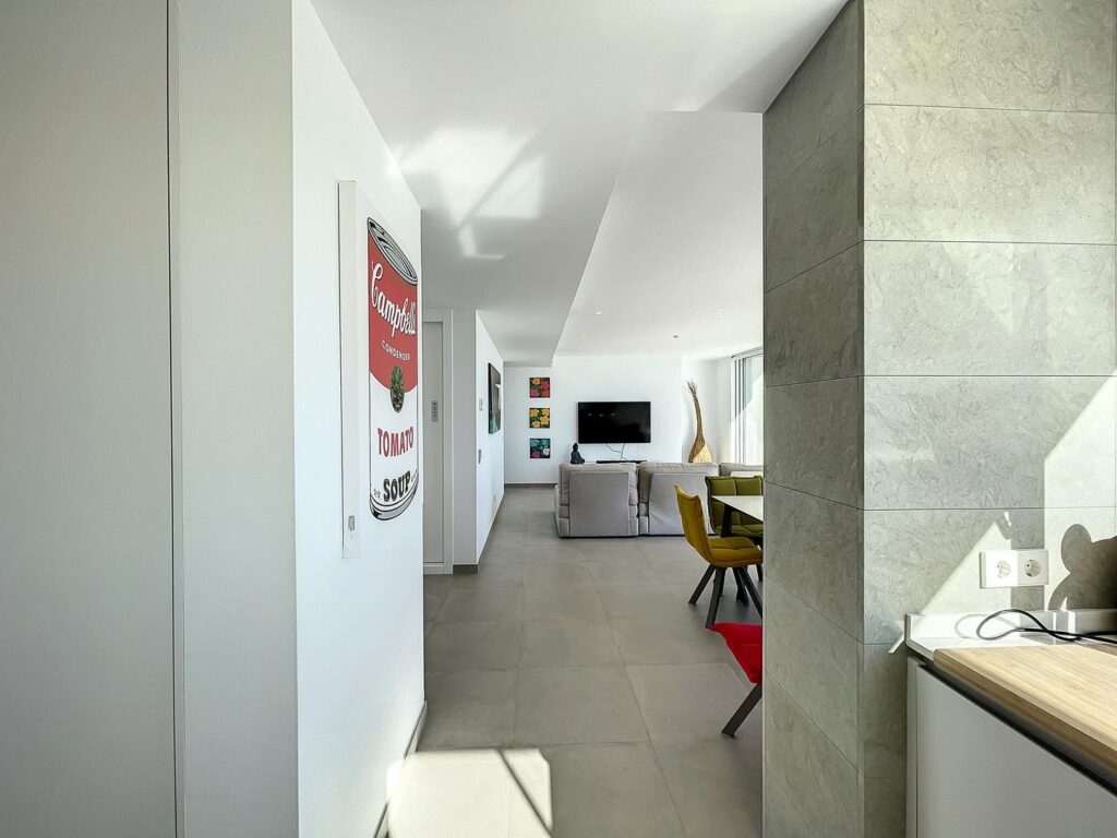 Modern villa with sea views and private pool 10