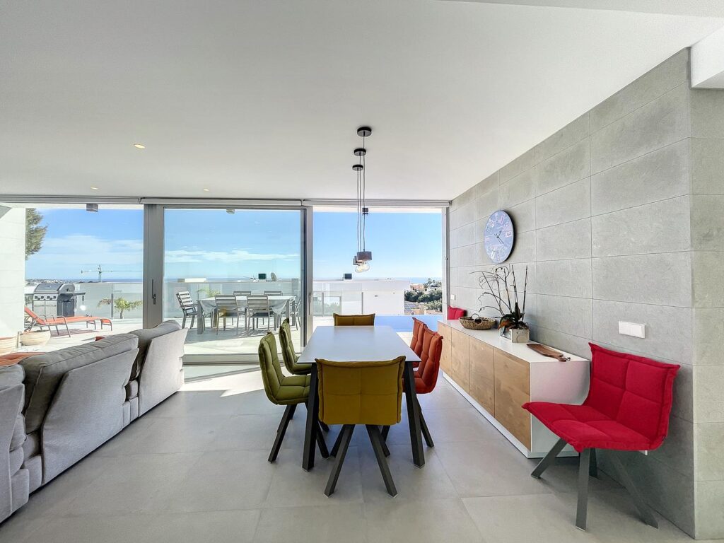 Modern villa with sea views and private pool 13