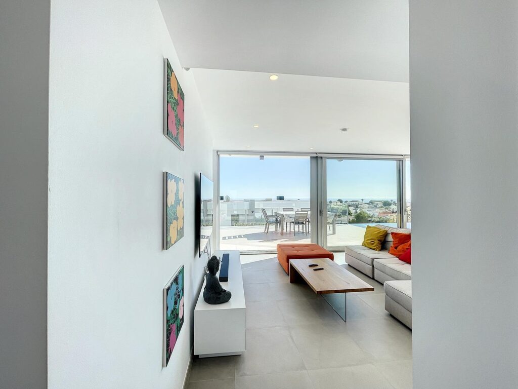 Modern villa with sea views and private pool 16