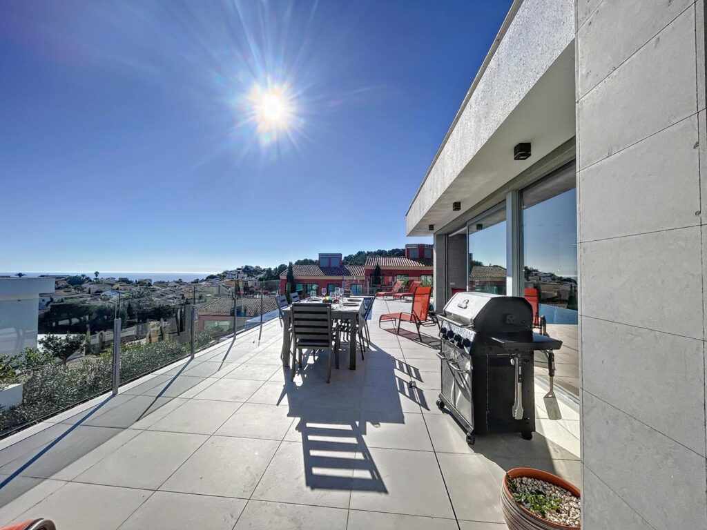 Modern villa with sea views and private pool 40