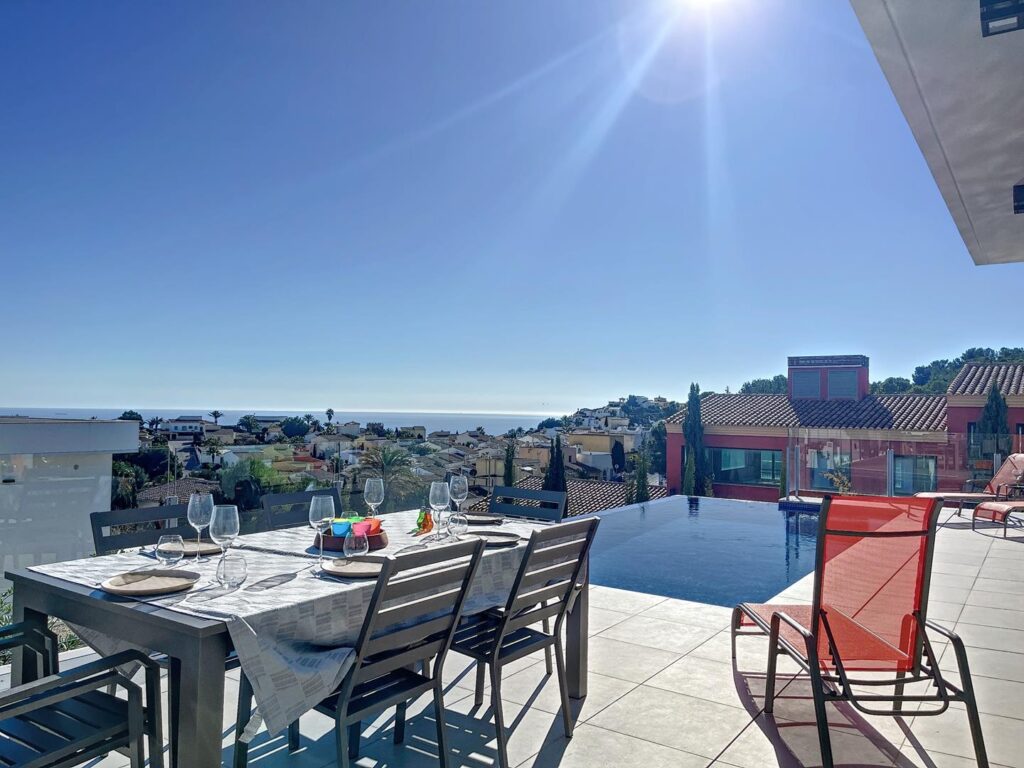 Modern villa with sea views and private pool 41