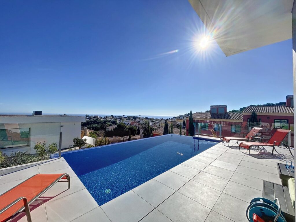 Modern villa with sea views and private pool 42