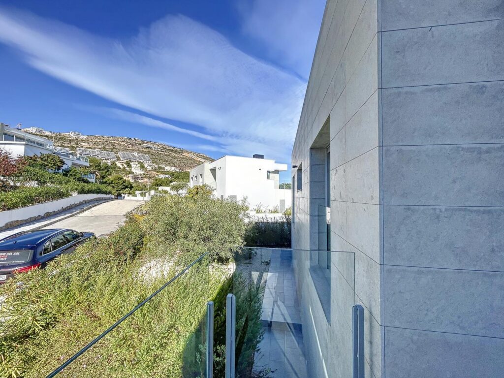 Modern villa with sea views and private pool 54