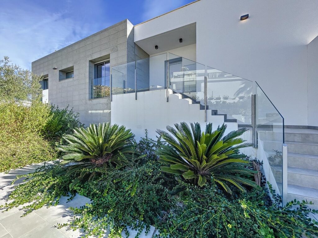 Modern villa with sea views and private pool 55