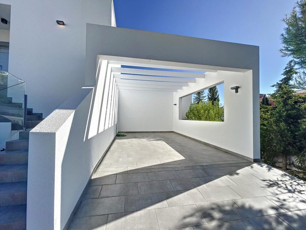 Modern villa with sea views and private pool 56