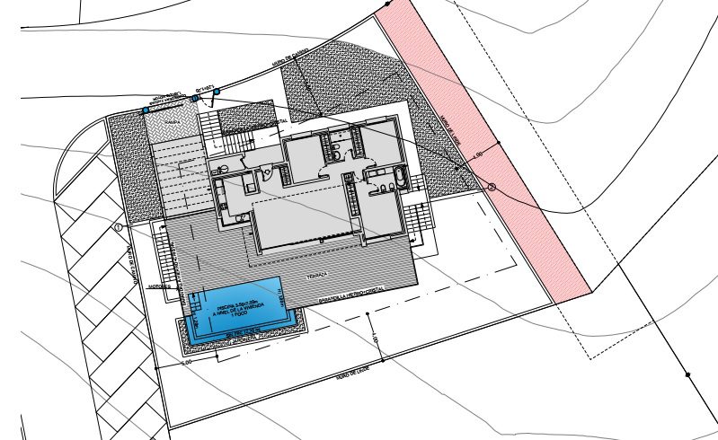 Modern villa with sea views and private pool 66